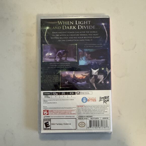 Embers of Mirrim - Limited Run Games (Nintendo Switch) NEW SEALED - Picture 2 of 5